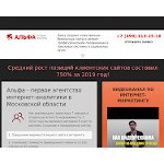 Отзывы людей о alfa50.ru